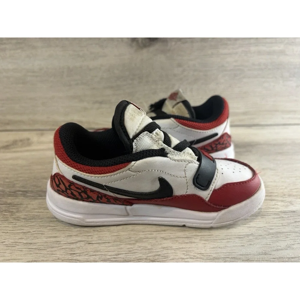 Nike Jordan Legacy 312 Low TD Chicago Red Sneakers Shoes CD9056-116 Size 9C
